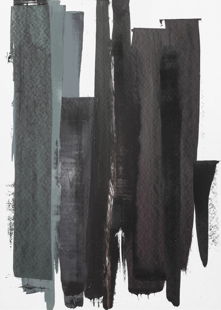 Stark Vertical Flow | Canvas