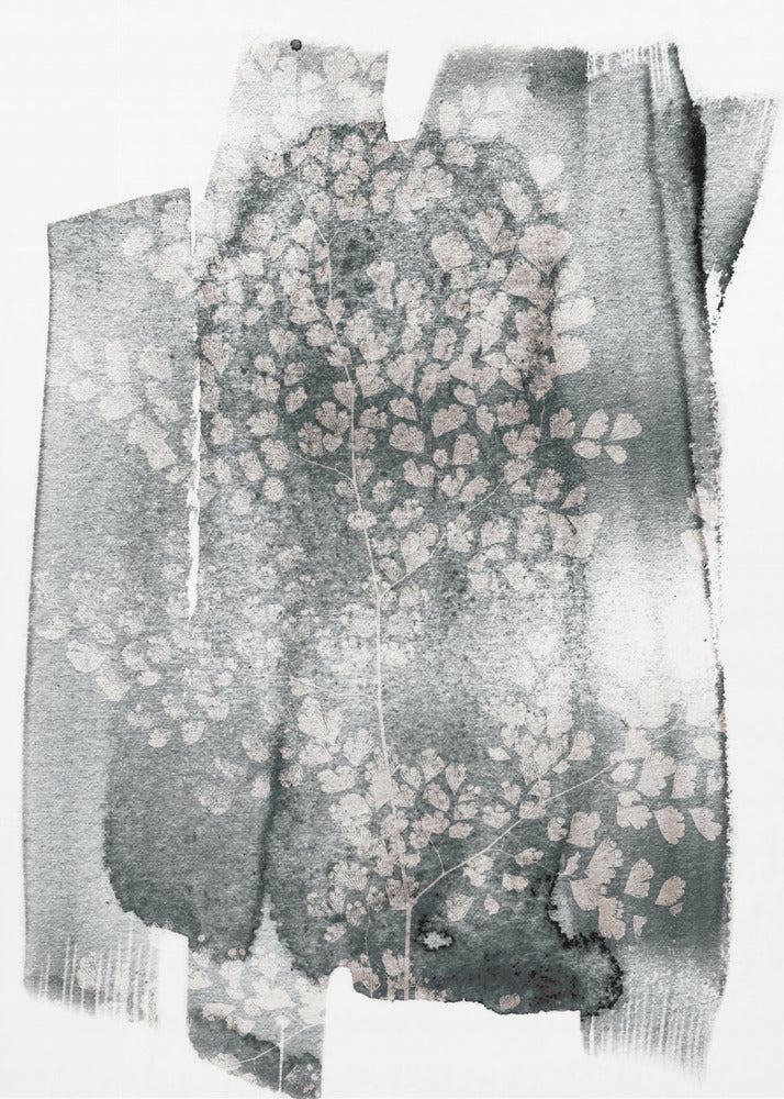 Abstract Watercolor Delicate Botanical Patterns | Poster