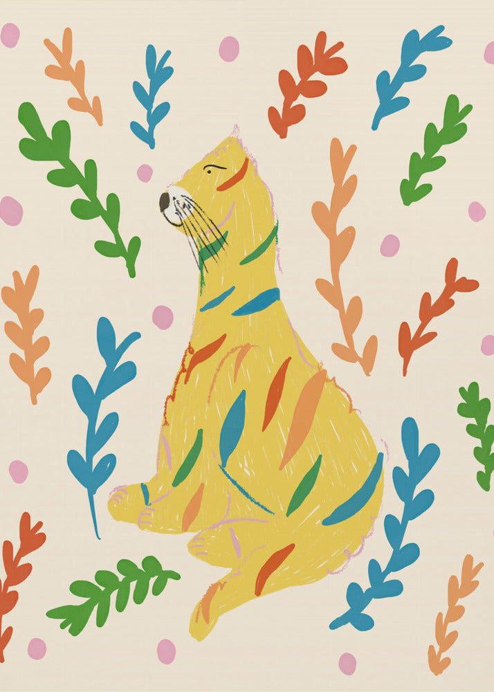 Colorful Bear Dance | Canvas