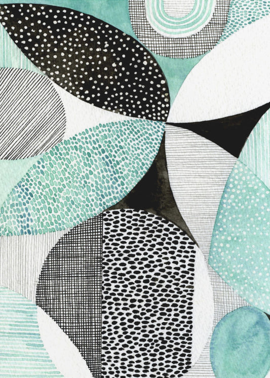 Geometric Shapes And Intricate Patterns | Poster