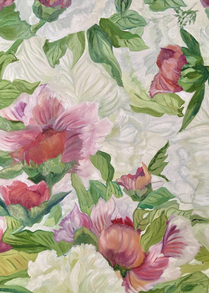 Vibrant Floral Artwork | Canvas