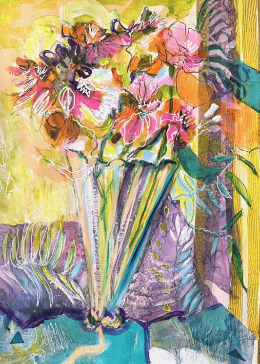 Vibrant Bloom Dance | Canvas