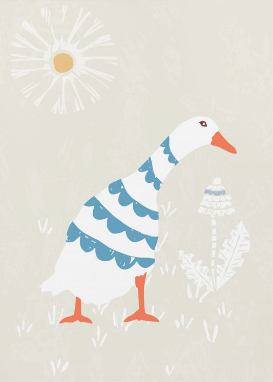 Goslings In The Sunshine | Poster