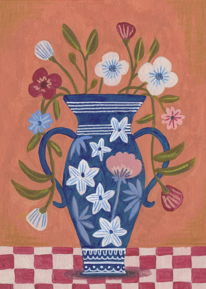 Vase Wild Flowers Bouquet | Poster