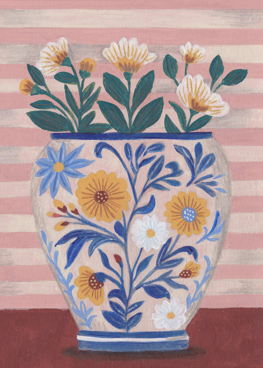 Potted Florals Pastels &amp