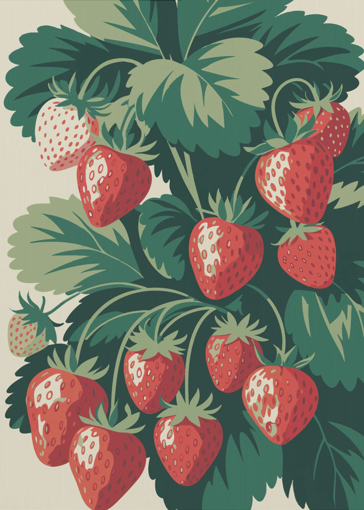 Juicy Strawberry Delight | Poster
