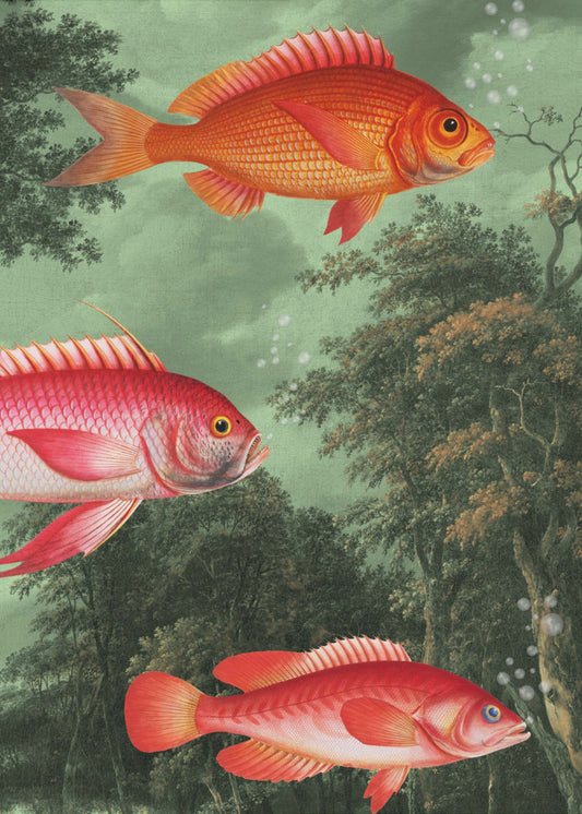 It's the Season of Flying Fish | Canvas