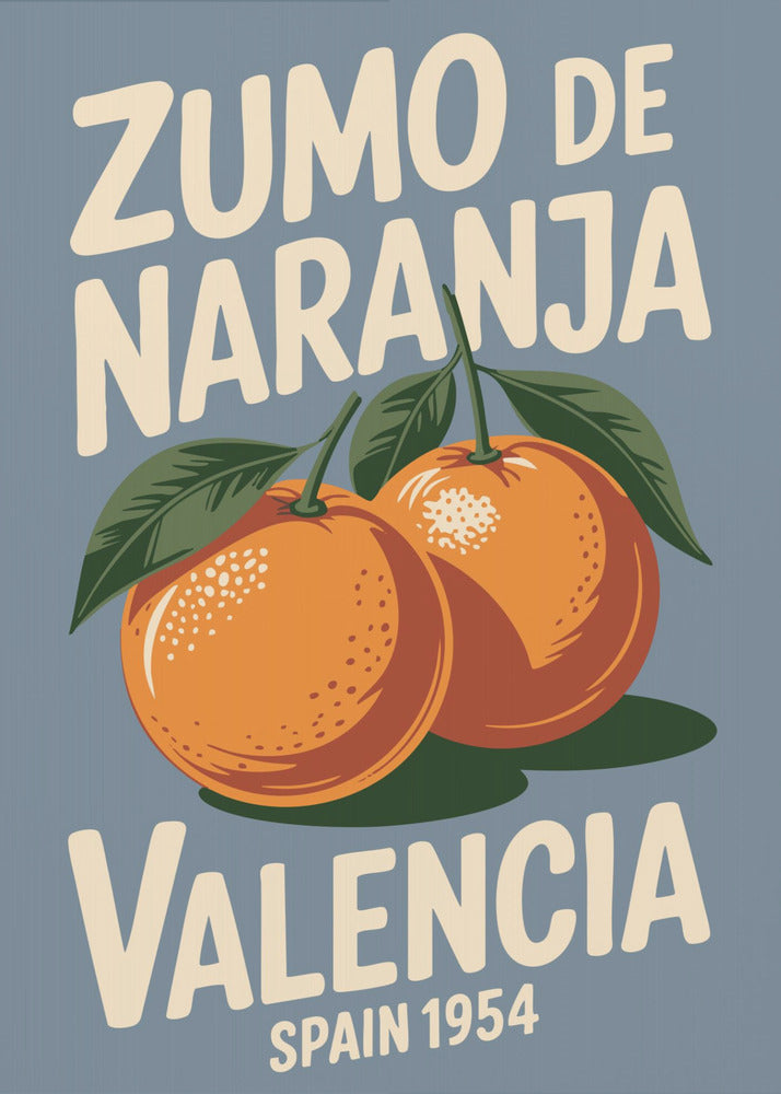 Valencia Oranges | Poster