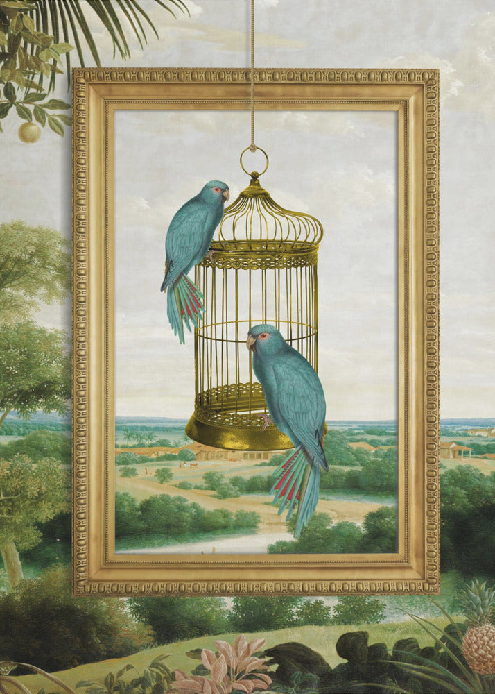 The Golden View | Canvas