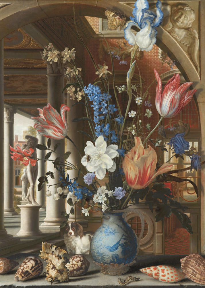 A Still Life With Perspective Dutch Masters Combined | Poster