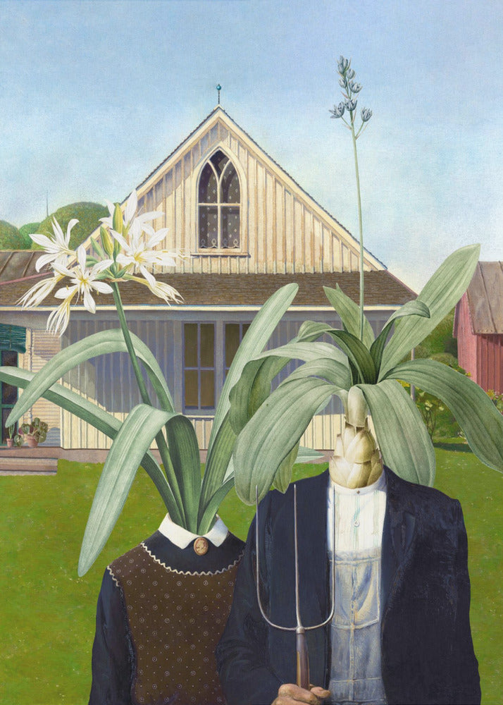 Floral Duo Patchwork | Poster