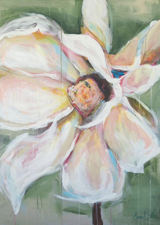 Pink Magnolia | Canvas