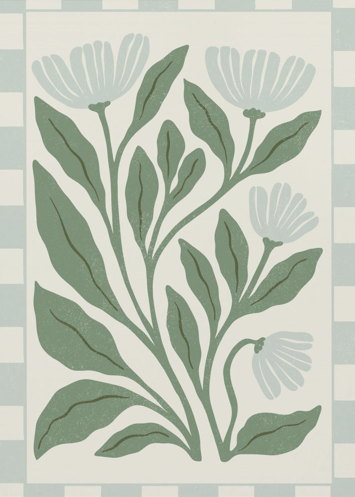 Petal Poetry Sage | Canvas