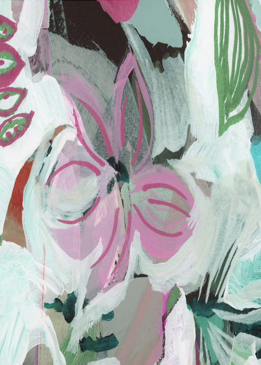 Painted Bloom Whispers | Canvas