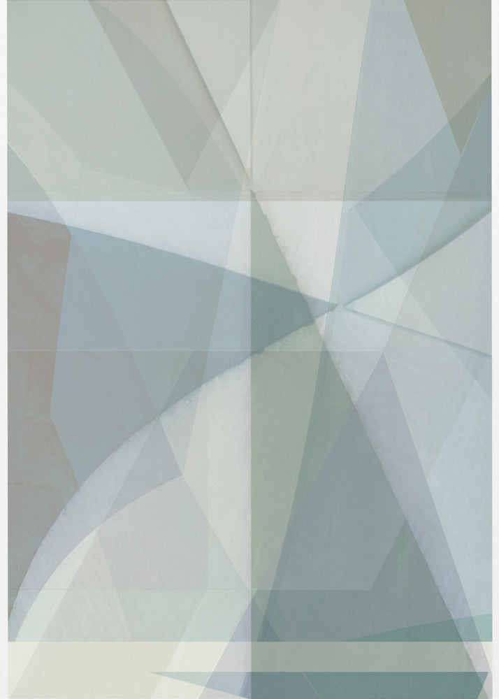 Geometric Shapes In Muted Tones | Poster