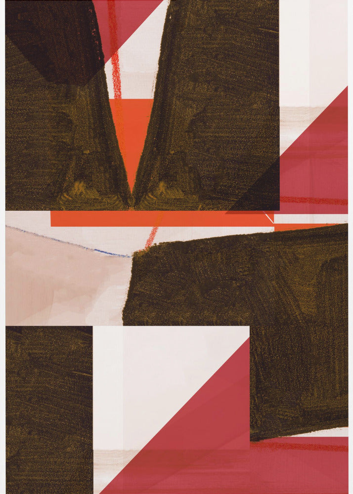 Colorful Bold Geometric Shapes | Canvas