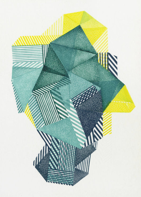 Polygonal Shape V. | Canvas