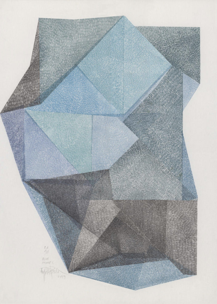 Blue Stone I. | Canvas