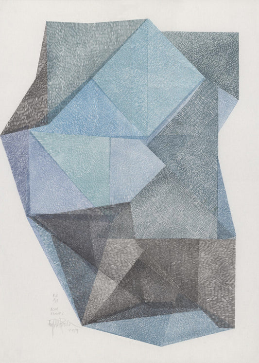 Blue Stone I. | Canvas