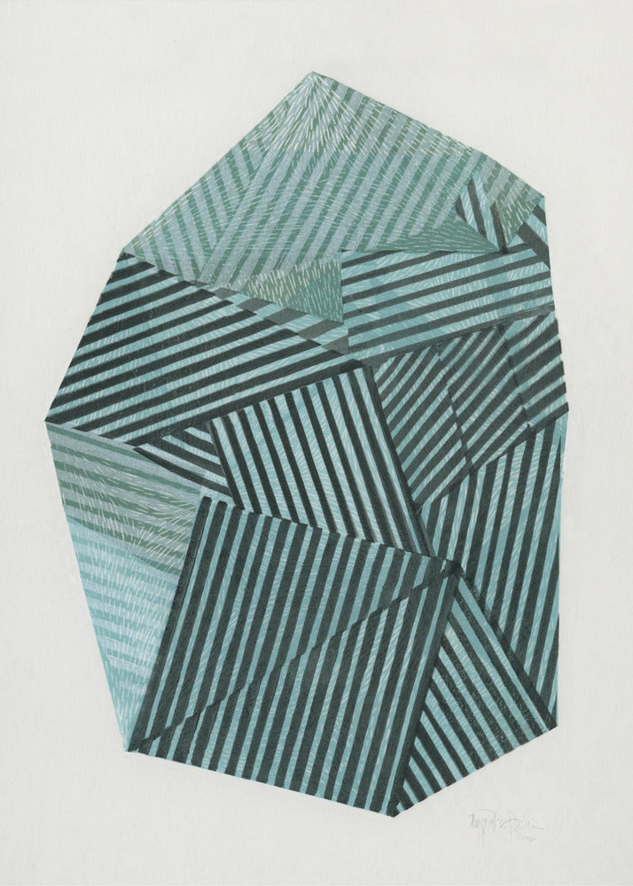 Striped Stone II. | Canvas