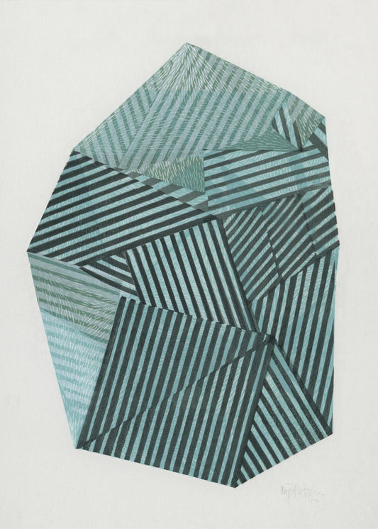 Striped Stone II. | Canvas