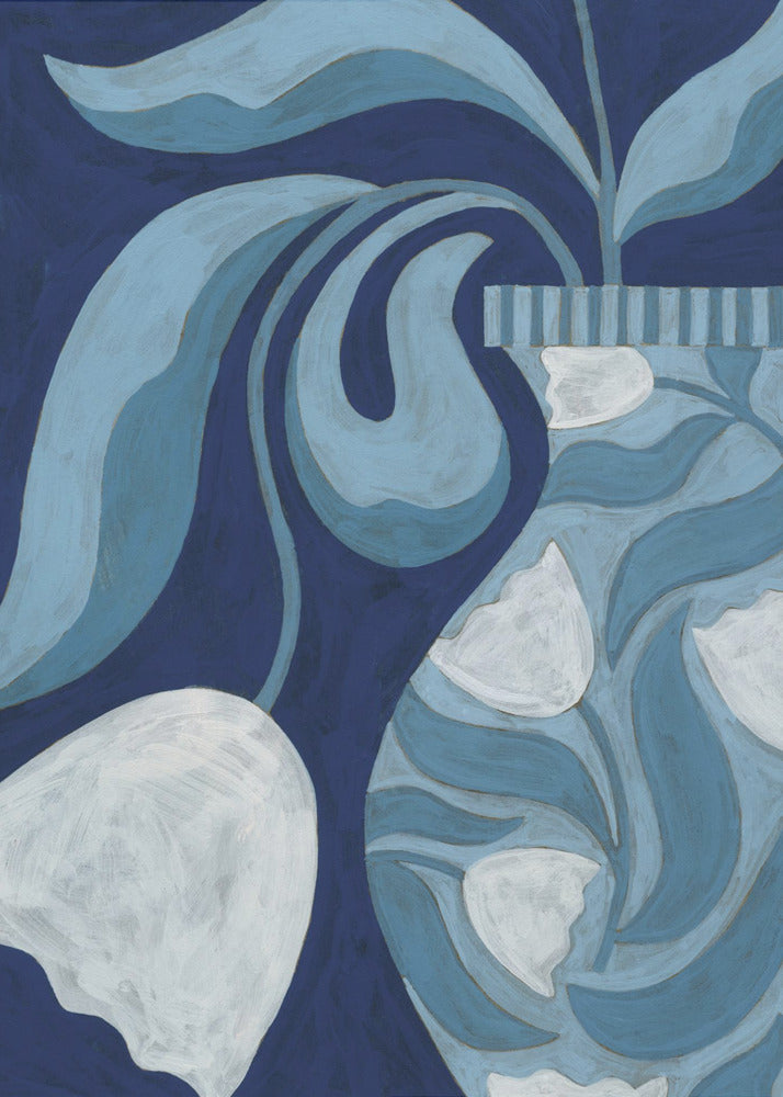 White Tulip Still Life | Canvas