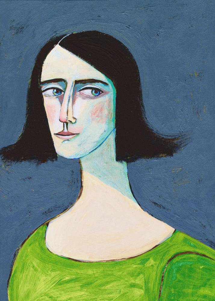 Woman Portrait - Never Look Back | Canvas