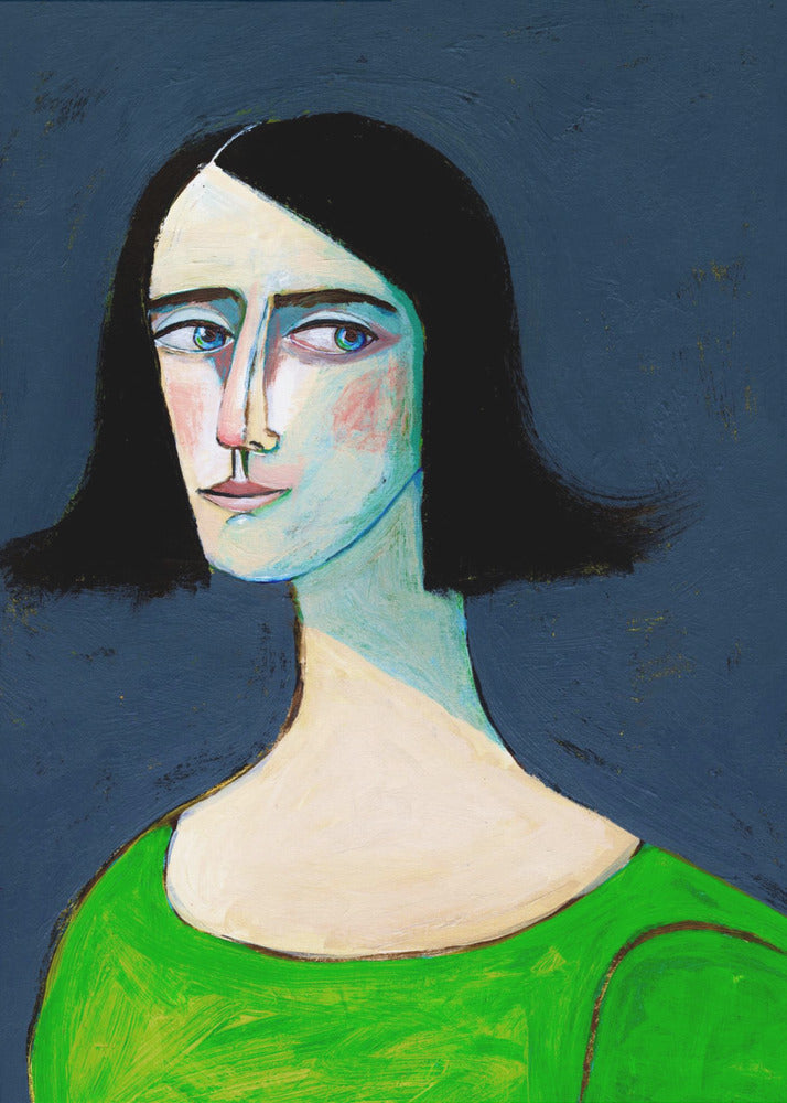 Woman Portrait - Never Look Back | Canvas