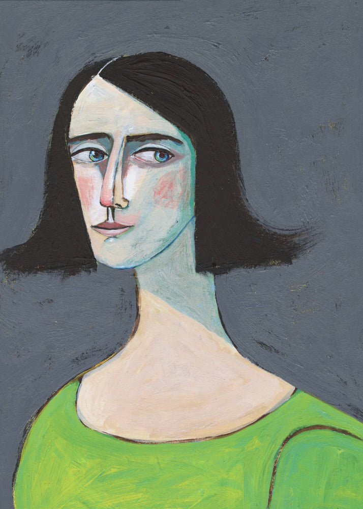 Woman Portrait - Never Look Back | Poster