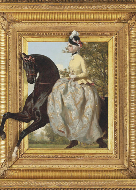 The Lady and Her Horse | Poster