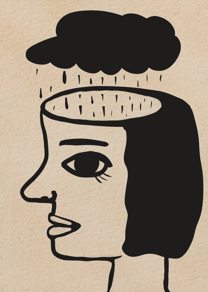 Clean Brain, all washed away. | Canvas