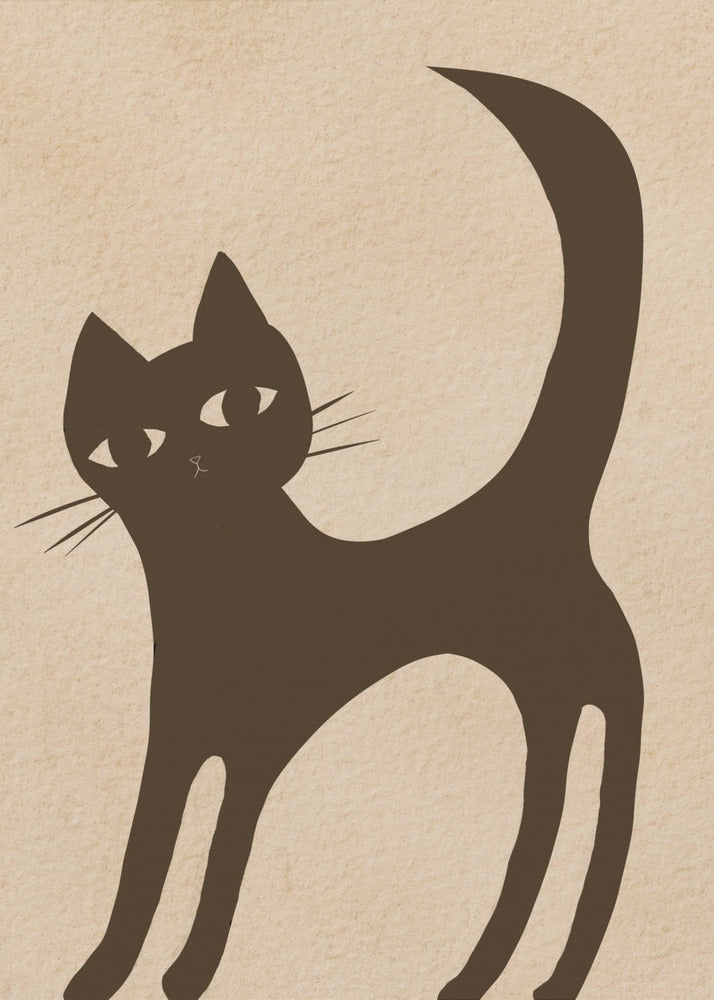 Brown cat | Canvas