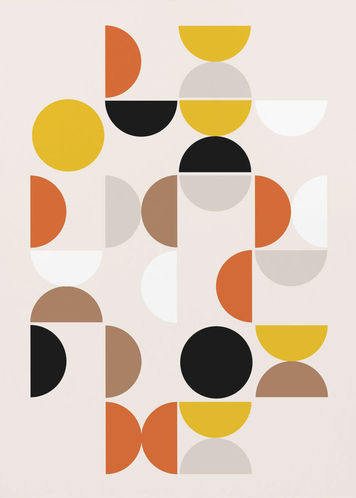 Mid Century Pattern | Canvas