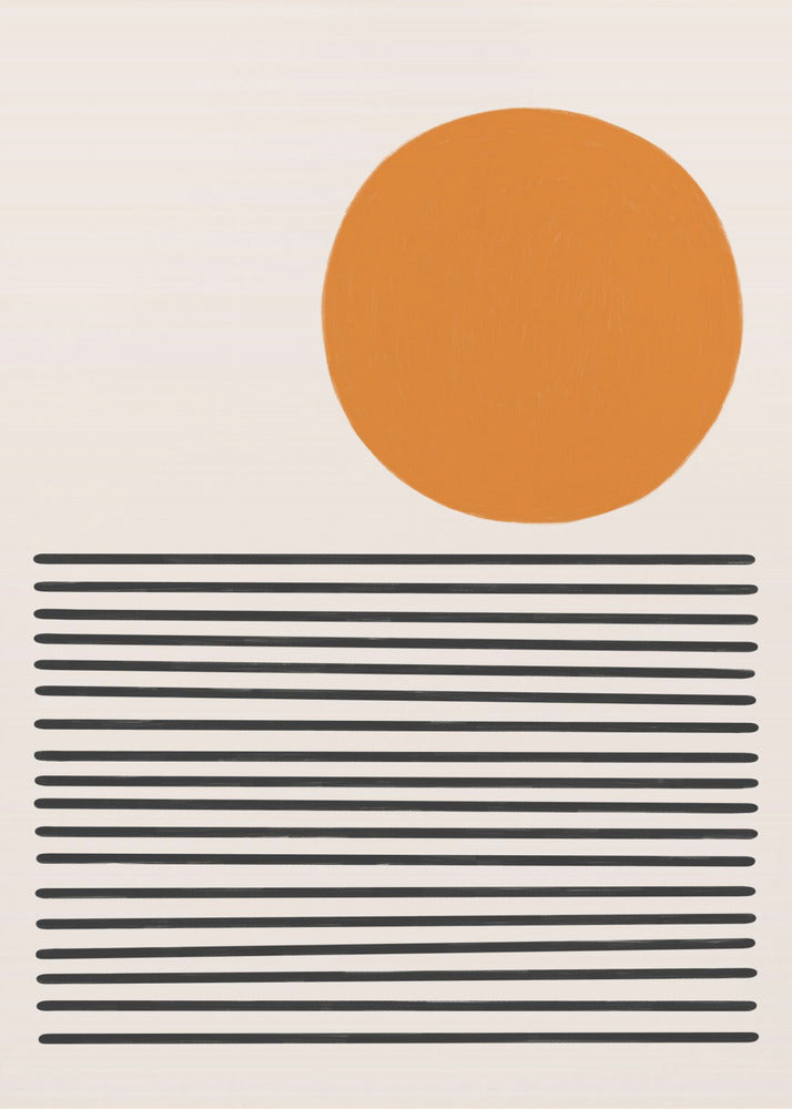 Minimalist Sea Landscape | Poster