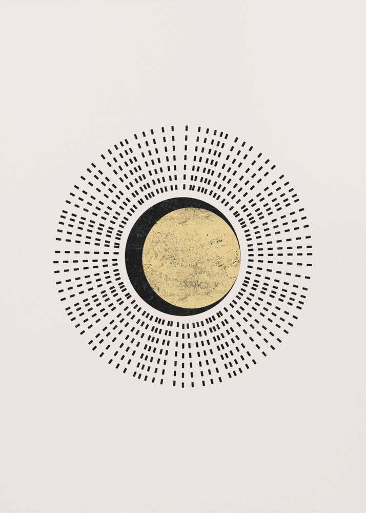 Minimalist Sun | Poster