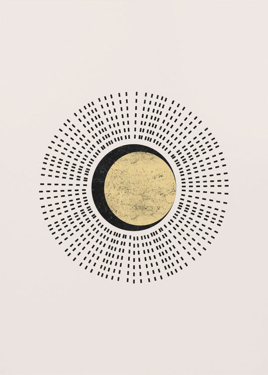 Minimalist Sun | Canvas