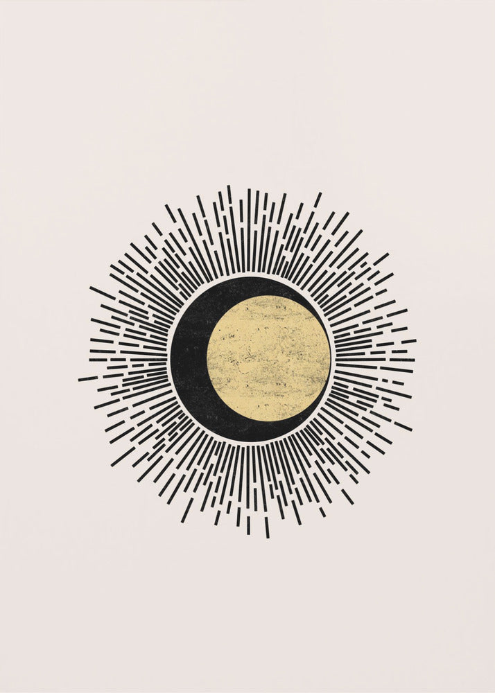 Minimalist Sun | Canvas