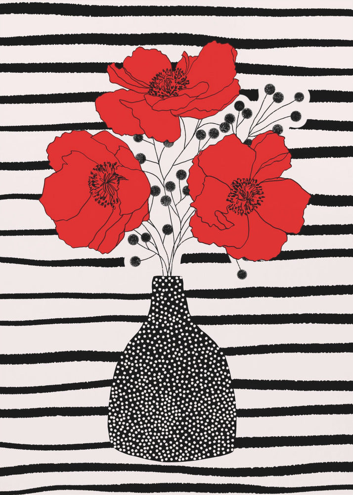 Three Poppies | Poster