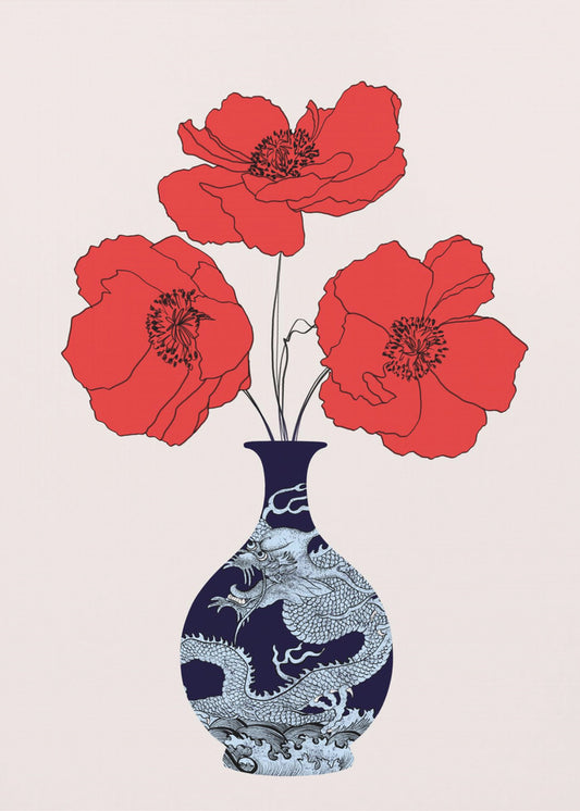 Three Poppies | Poster