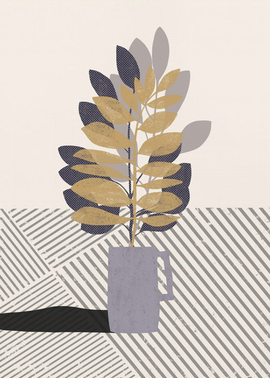 Vase a By Catsanddotz 5 To 7      30 X 42 Inches L | Canvas