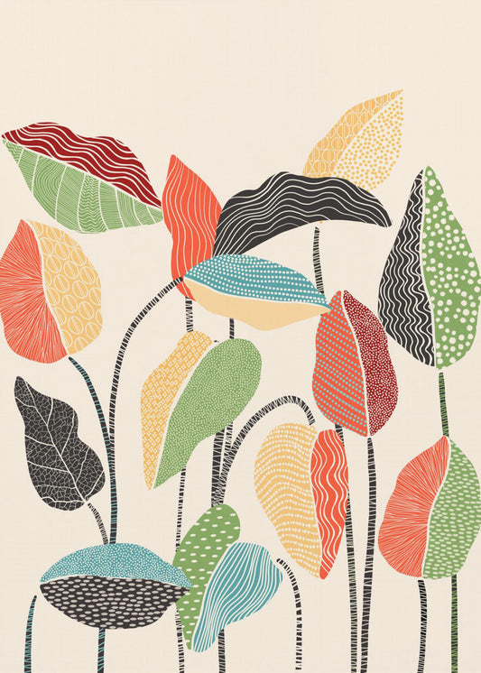 Happy Leaves | Poster