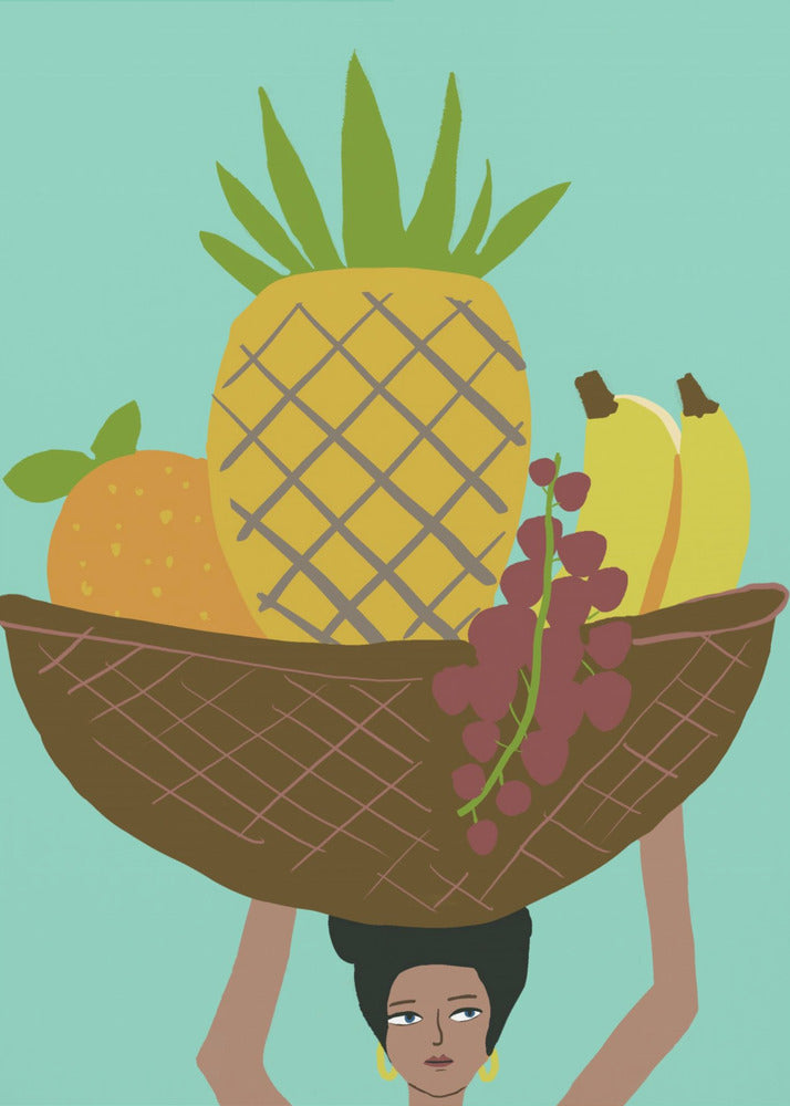 Tropical fruit | Canvas