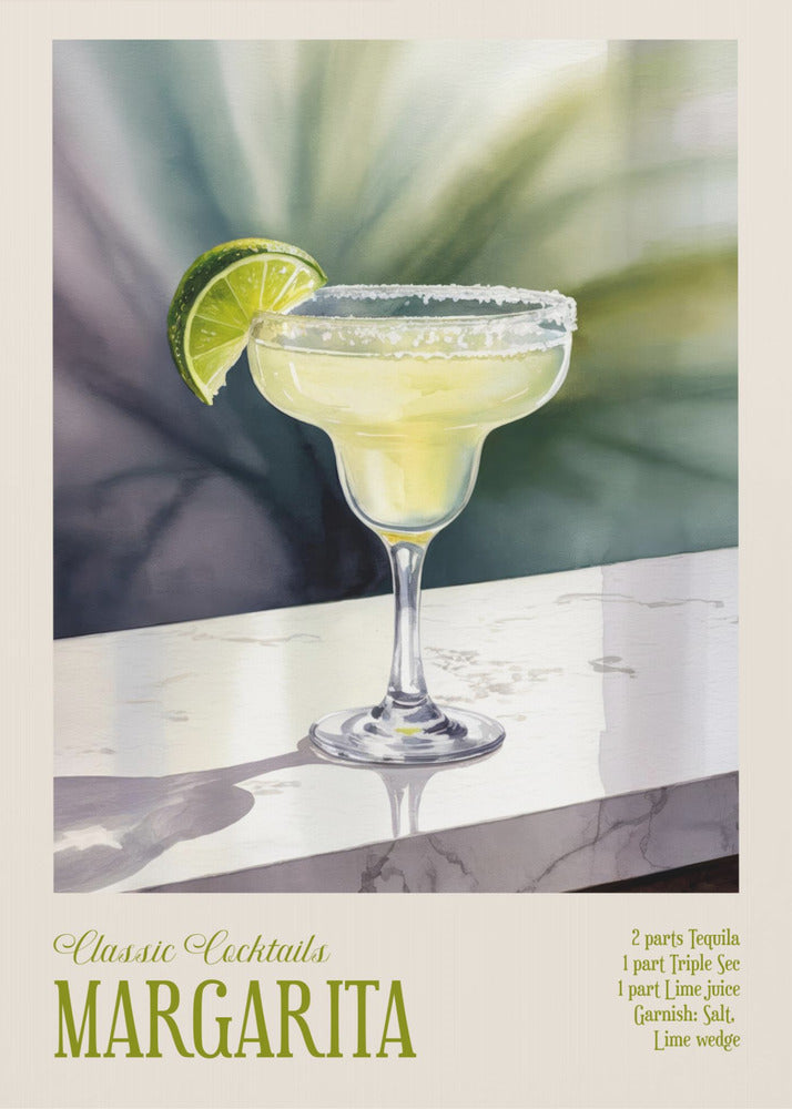Classic Cocktails - Margarita | Canvas