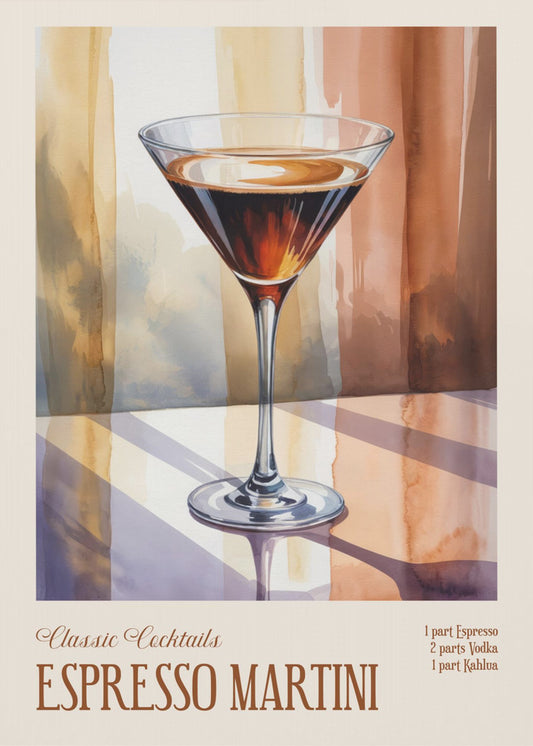 Classic Cocktails - Espresso Martini | Poster