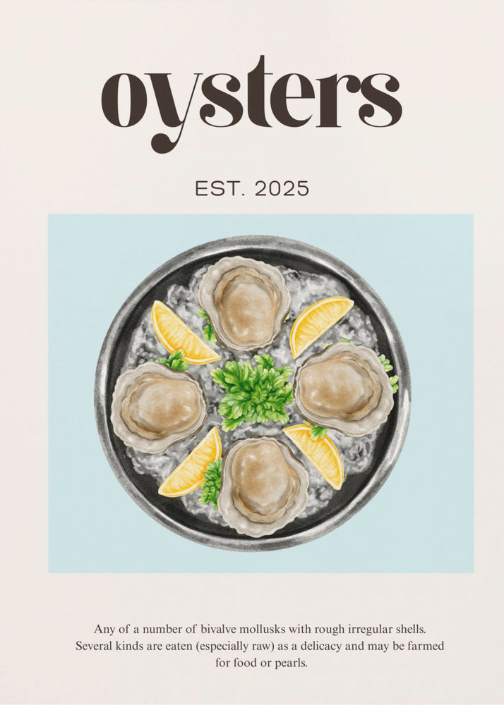 Oysters | Canvas