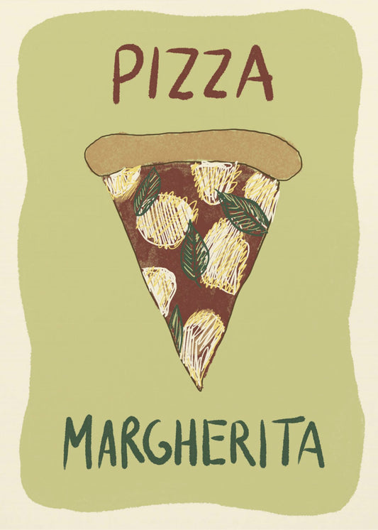 Pizza Margherita | Canvas