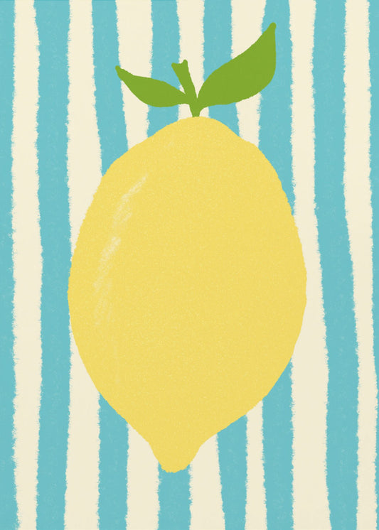 Limone light blue | Poster