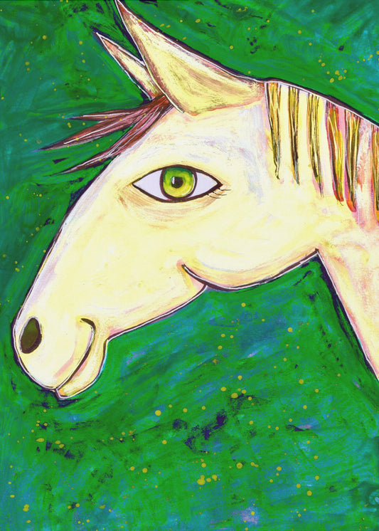 Dreaming of Horses Green | Poster