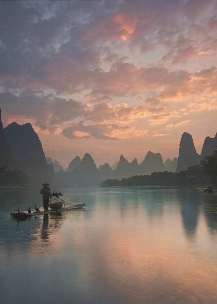 Li River Sunrise | Canvas