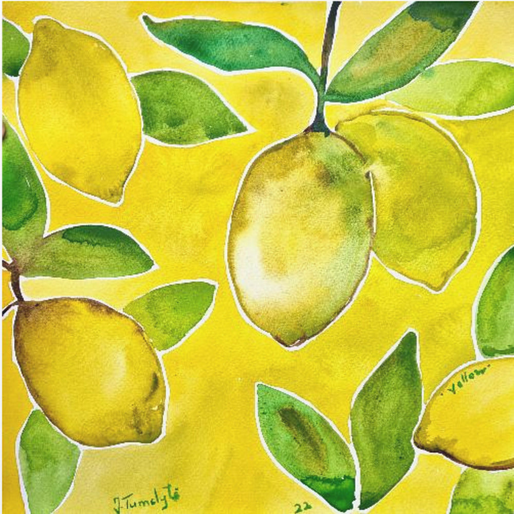 Yellow Lemons | Poster